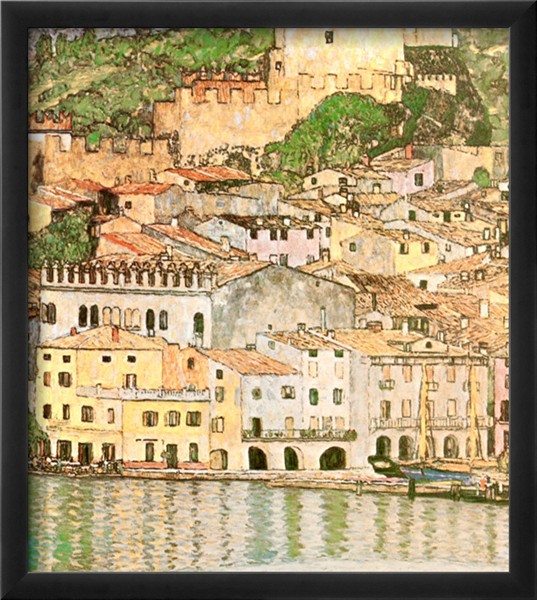 Malcesine Sul Garda - Gustav Klimt Painting